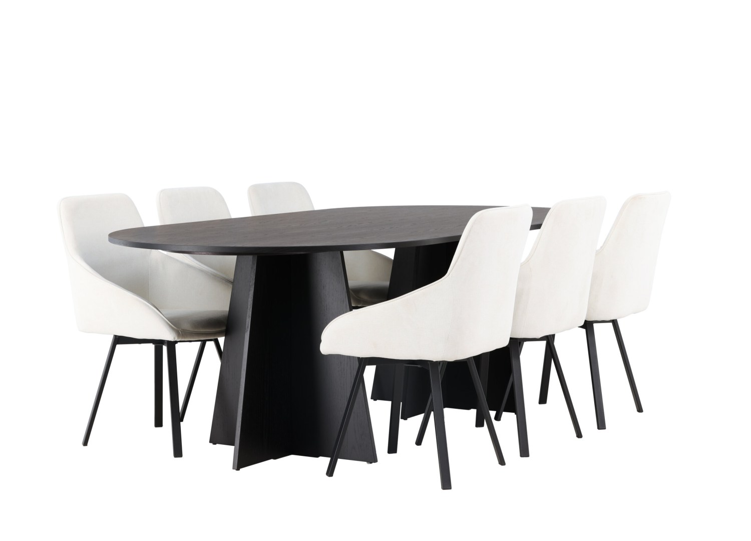 Ensemble table et chaises Bootcut Rosie vue produit 3