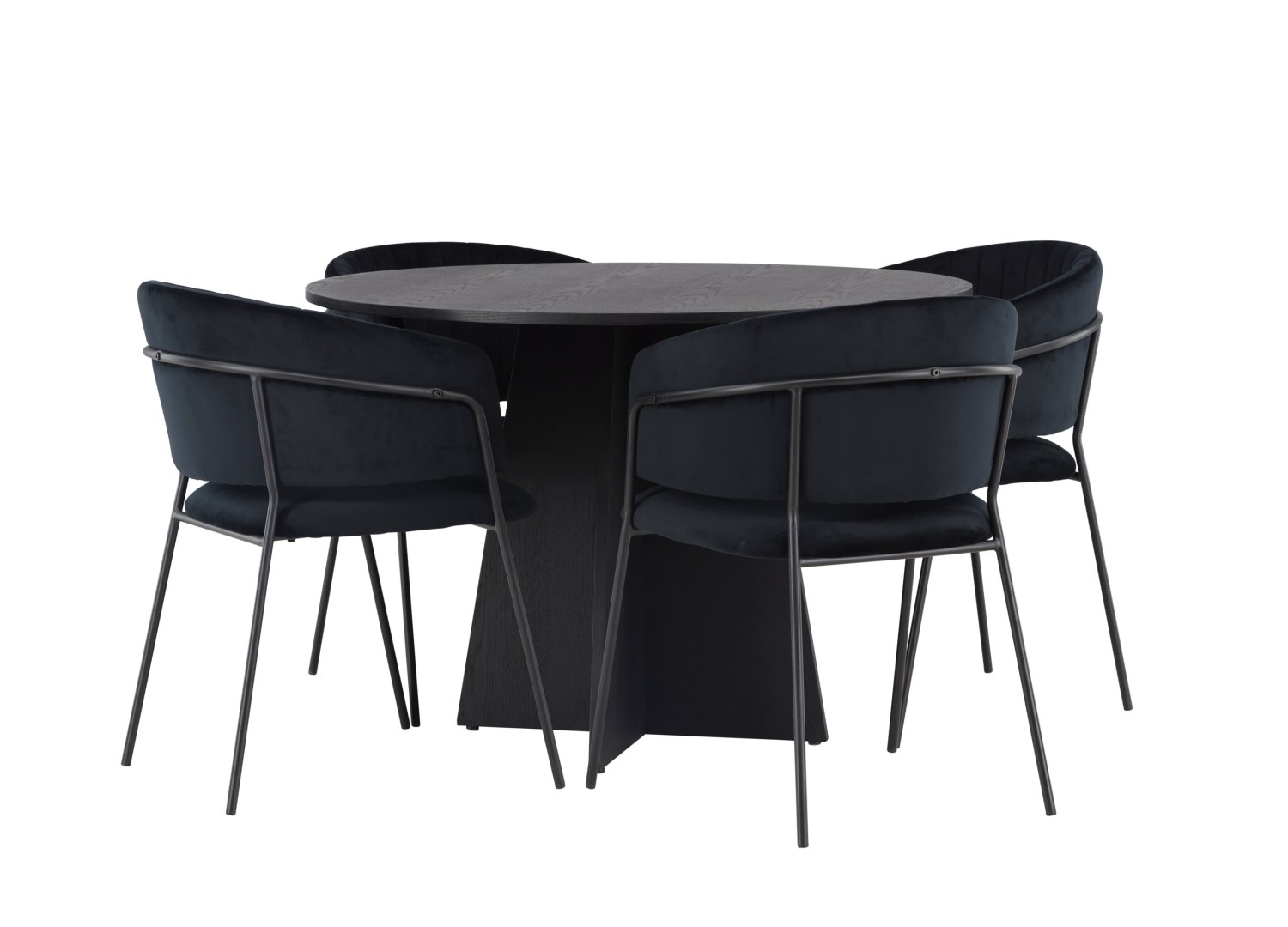 Ensemble table et chaises Bootcut Selma vue produit 3