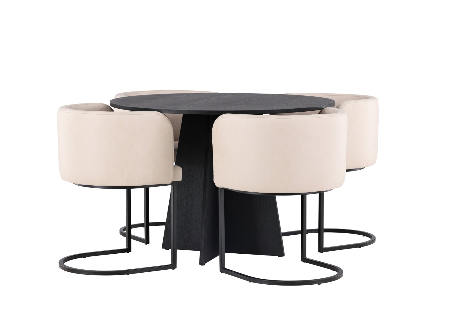 Ensemble table et chaises Bootcut Simrishamn vue produit 3