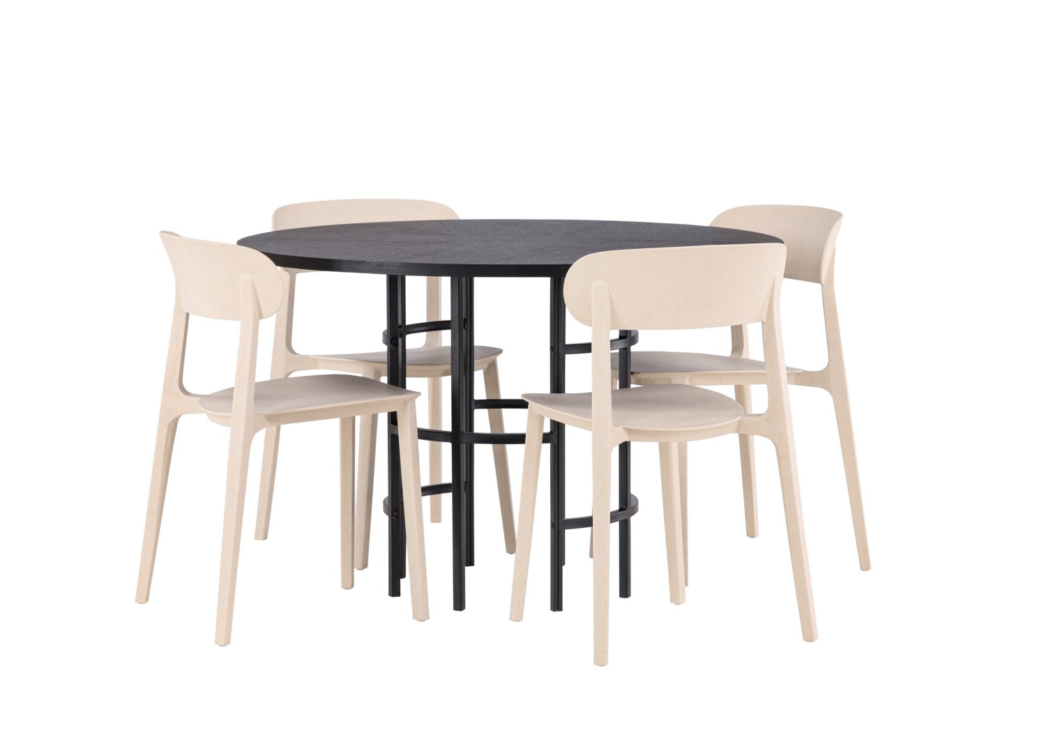 Ensemble table et chaises Copenhagen Åstol vue produit 3