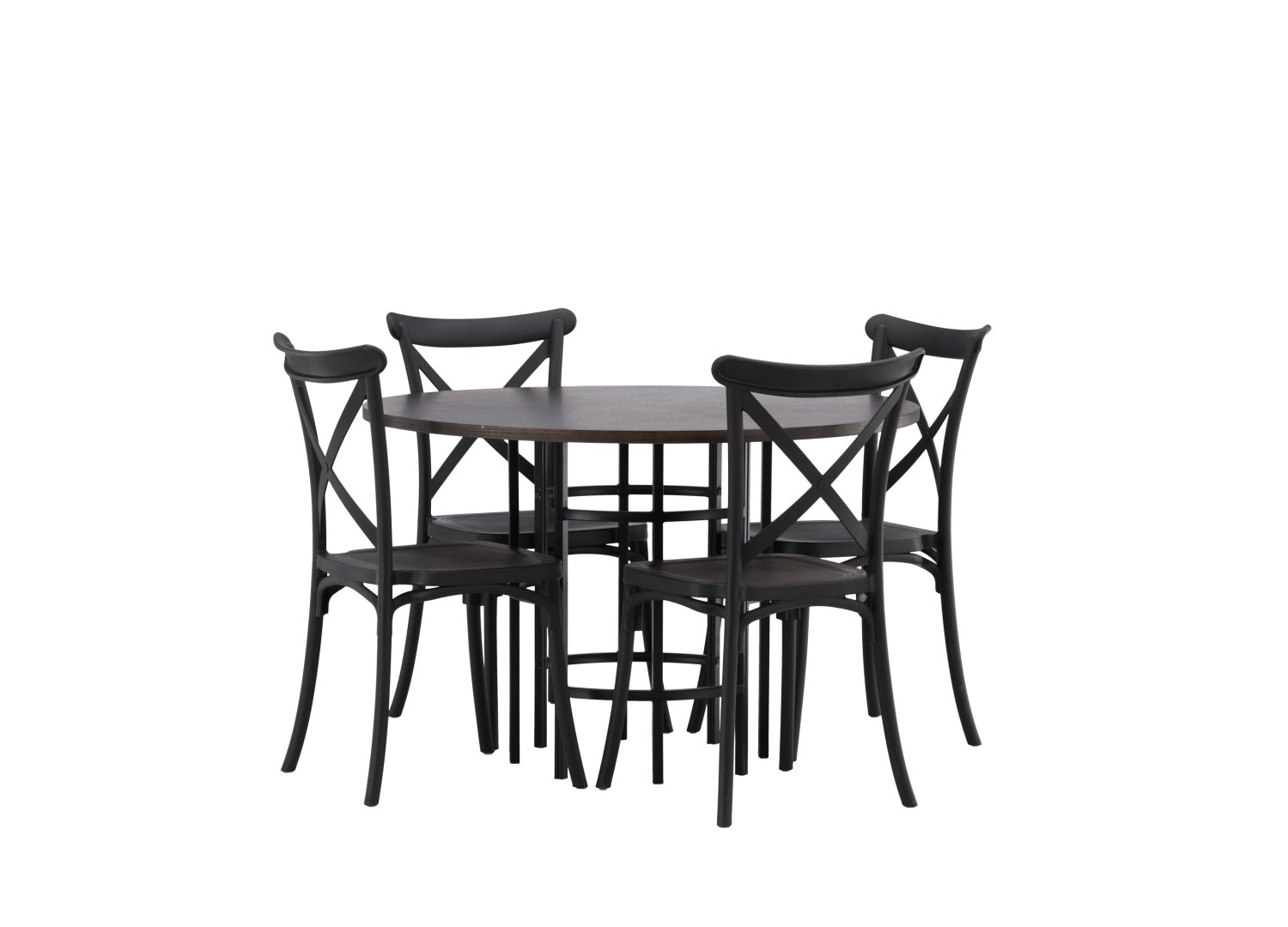 Ensemble table et chaises Copenhagen Crosett vue produit 3