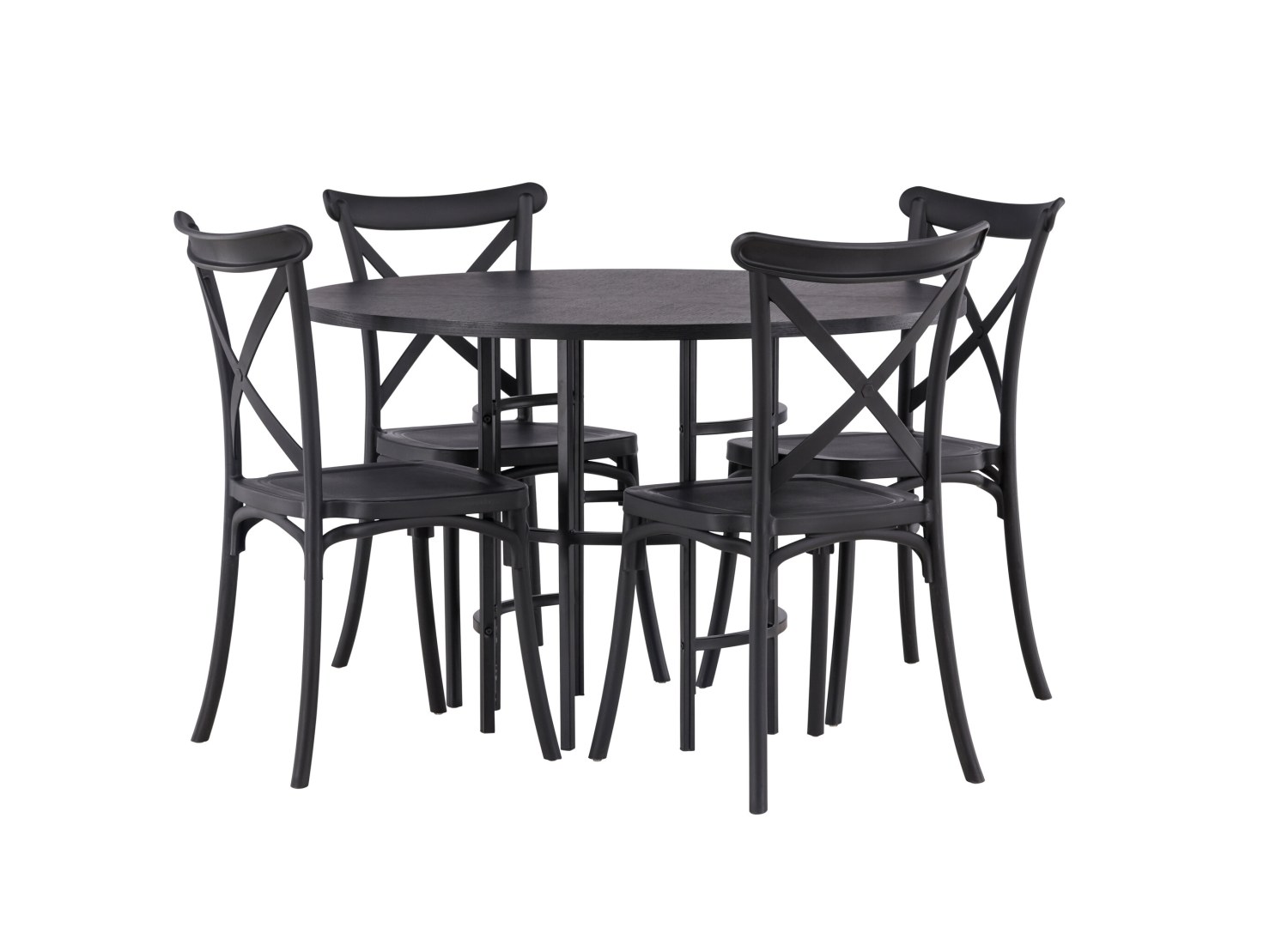 Ensemble table et chaises Copenhagen Crosett vue produit 3