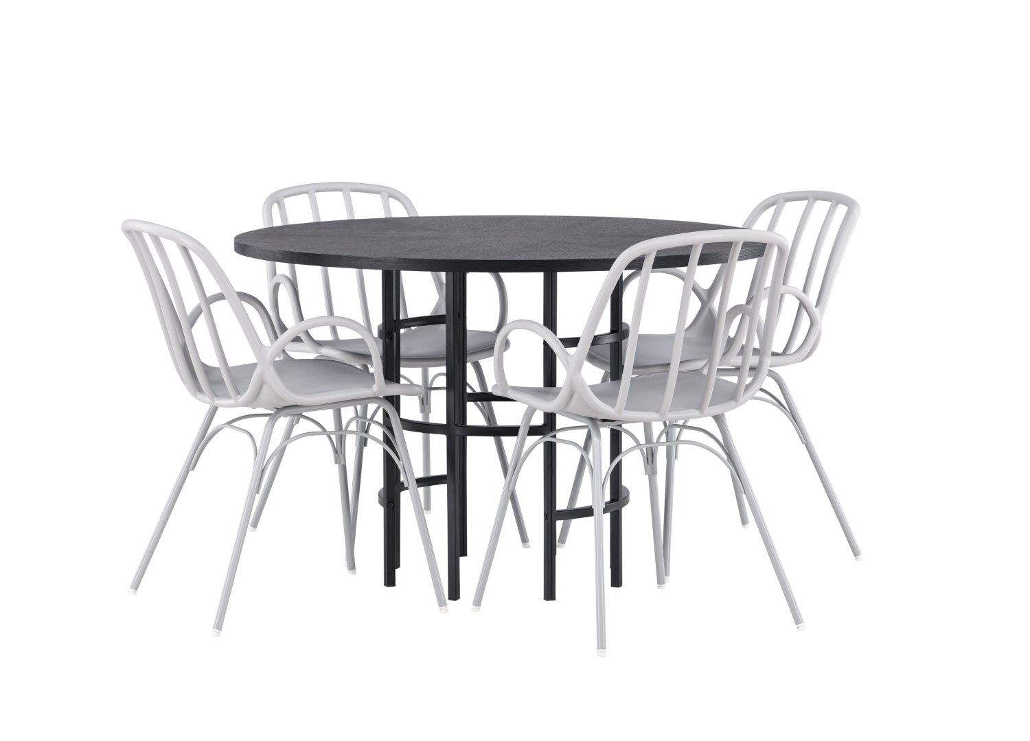 Ensemble table et chaises Copenhagen Dyrön vue produit 3
