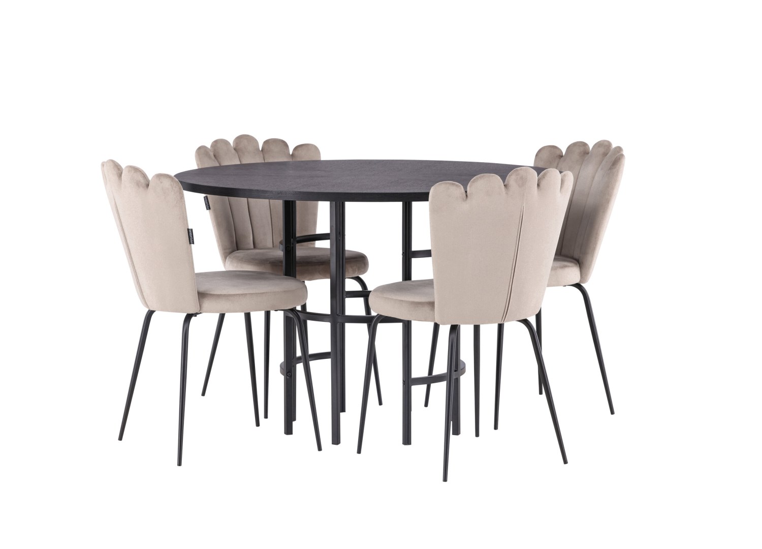 Ensemble table et chaises Copenhagen Limhamn vue produit 3