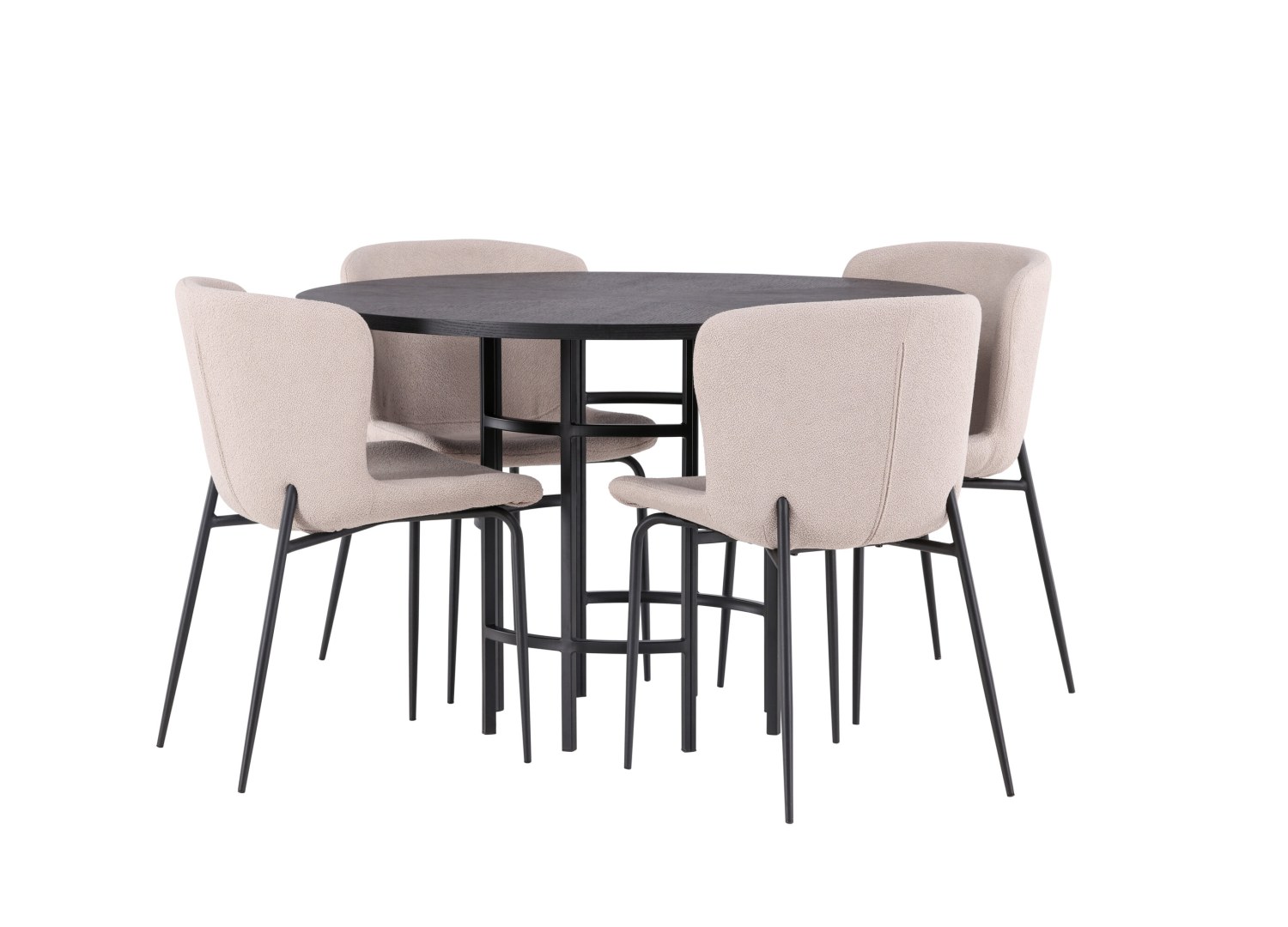 Ensemble table et chaises Copenhagen Modesto vue produit 3