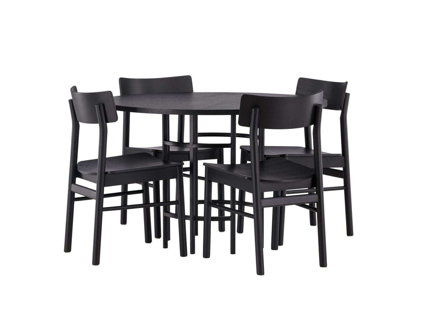 Ensemble table et chaises Copenhagen Montros vue produit 3