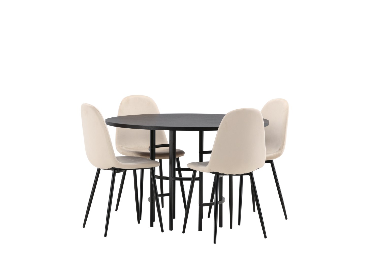 Ensemble table et chaises Copenhagen Polar vue produit 3