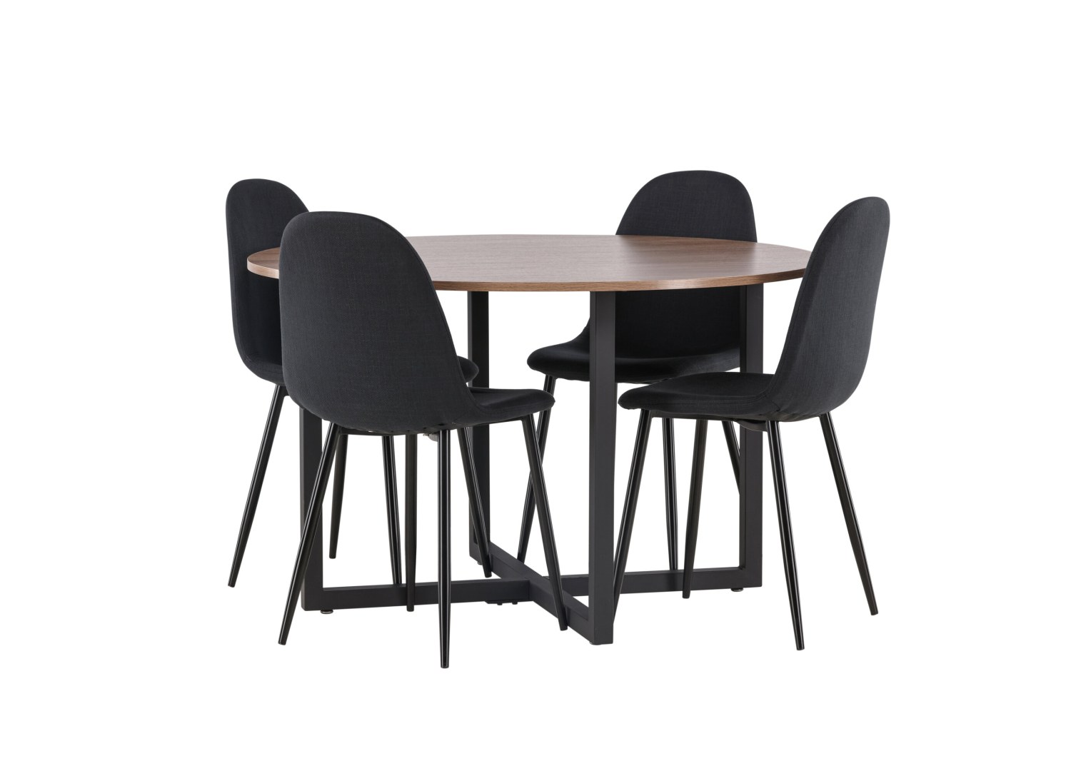 Détail produit de l’ensemble repas Durango et 4 chaises Polar