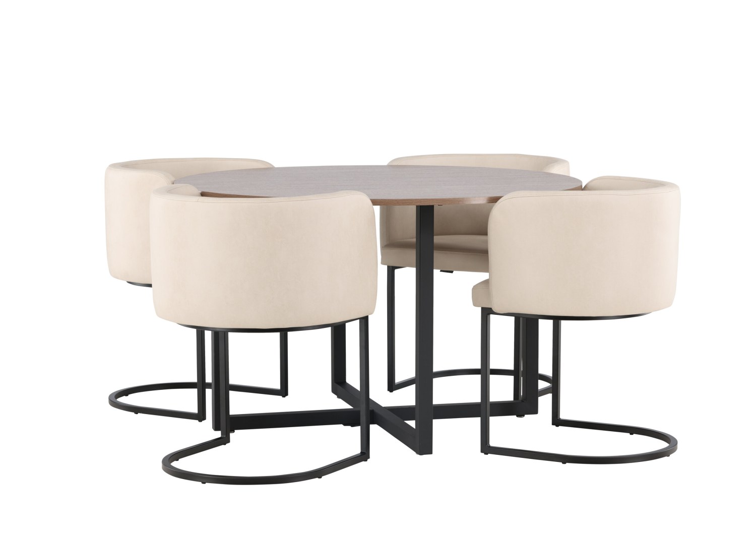 Détail produit de l’ensemble repas Durango et 4 chaises Simrishamn