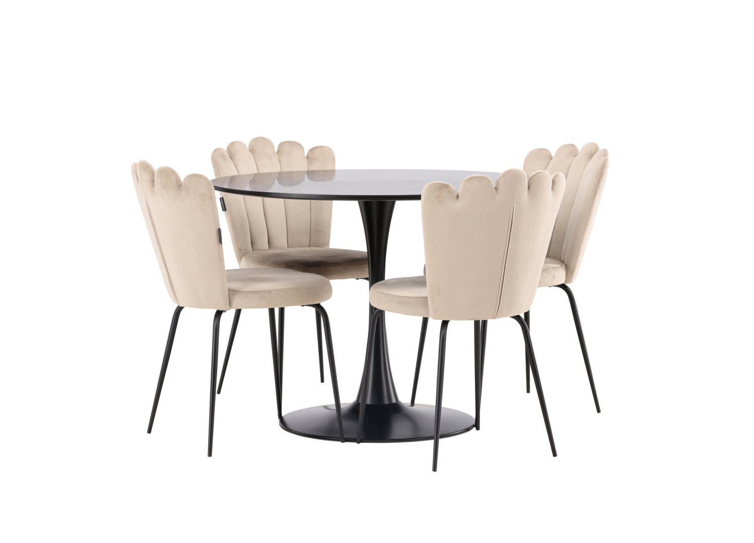 Ensemble table et chaises Glade Limhamn vue produit 3