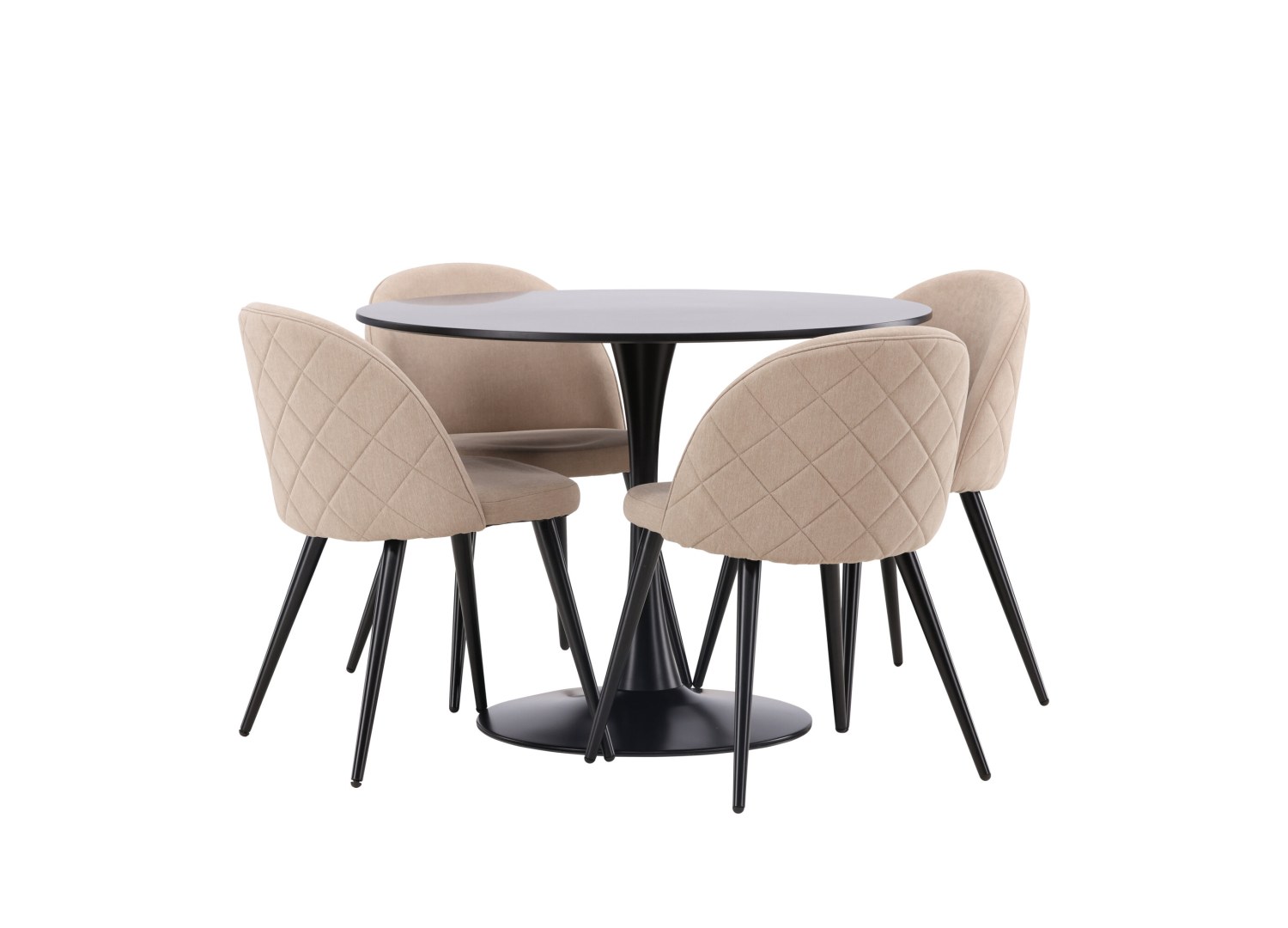 Ensemble table et chaises Glade Velvet vue produit 3