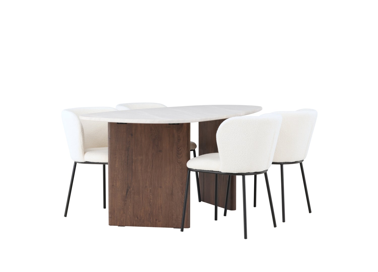 Ensemble table et chaises Grönvik Edina vue produit 3
