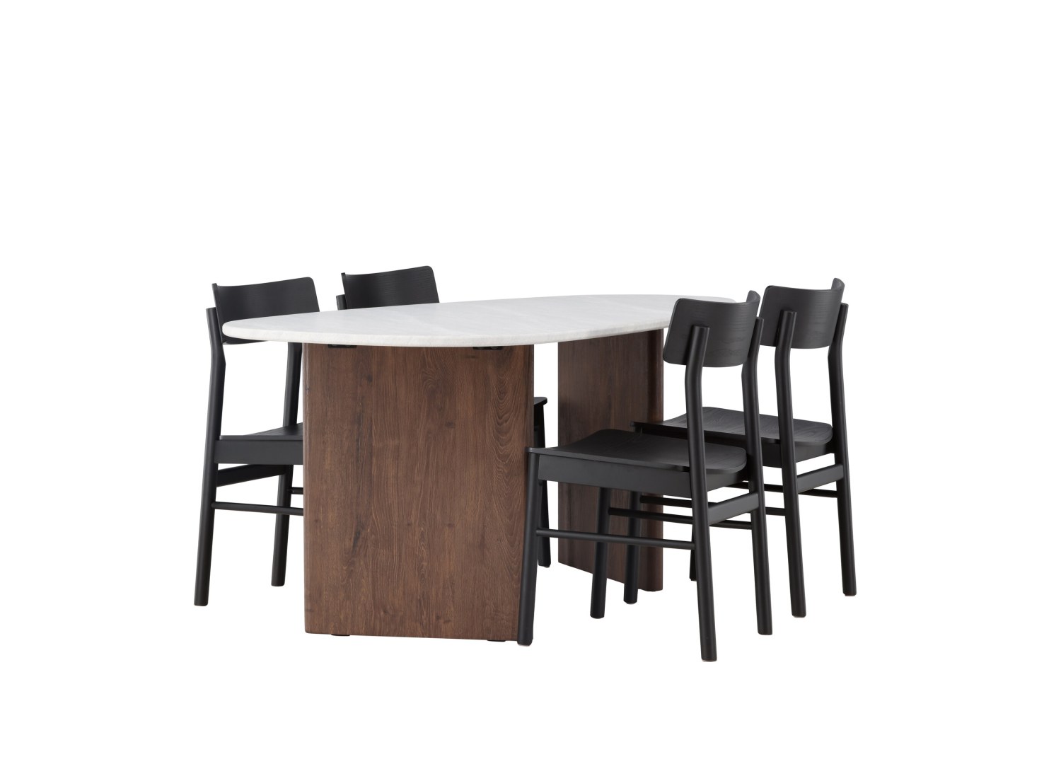 Ensemble table et chaises Grönvik Montros vue produit 3