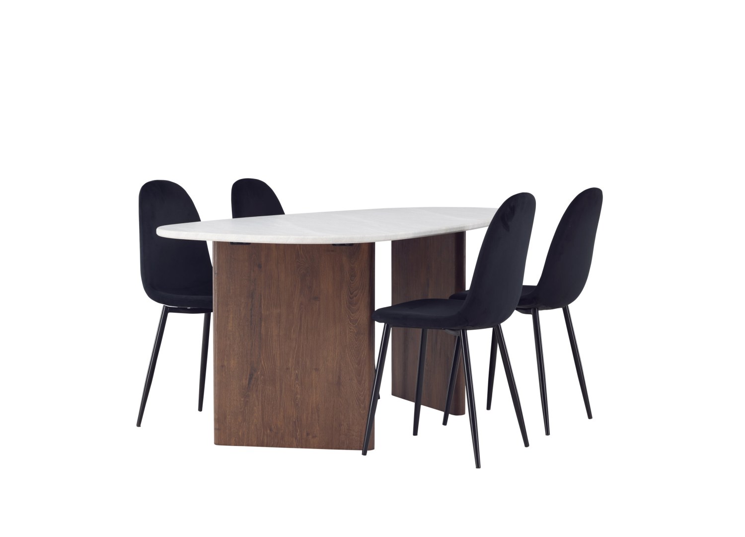 Ensemble table et chaises Grönvik Polar vue produit 3