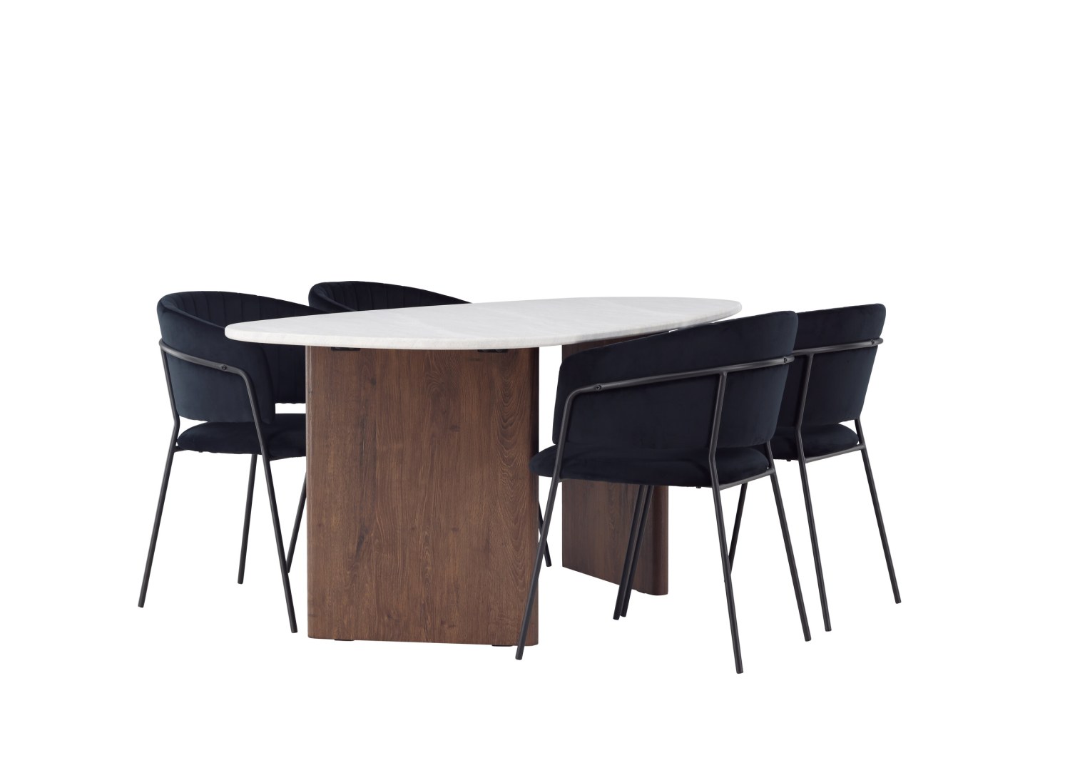 Ensemble table et chaises Grönvik Selma vue produit 3