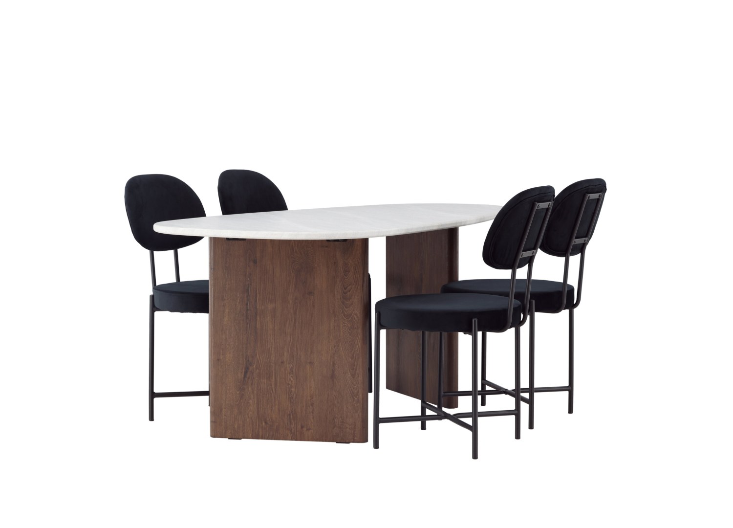 Ensemble table et chaises Grönvik Stella vue produit 3