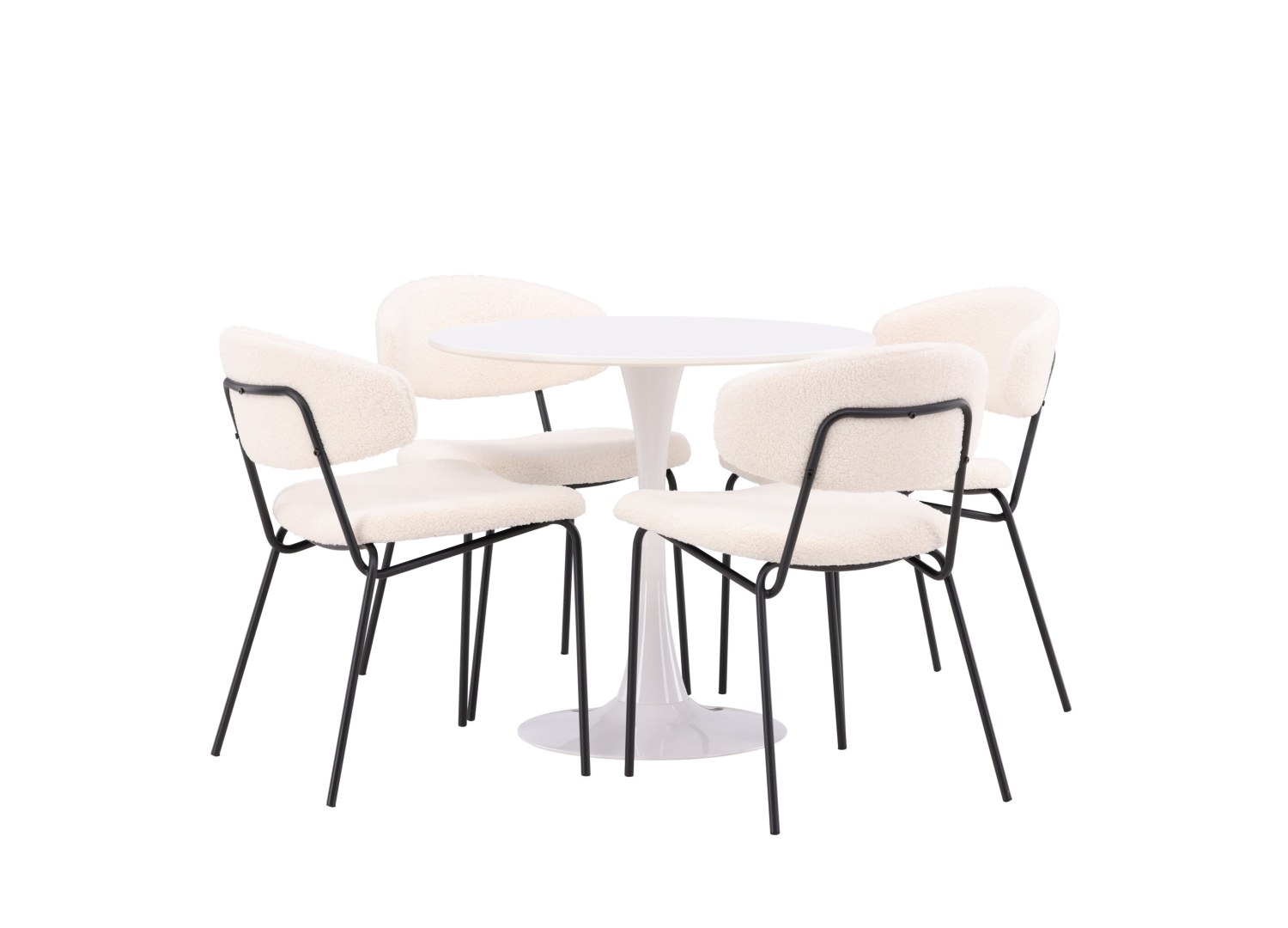 Ensemble table et chaises Hamden Chico vue produit 3