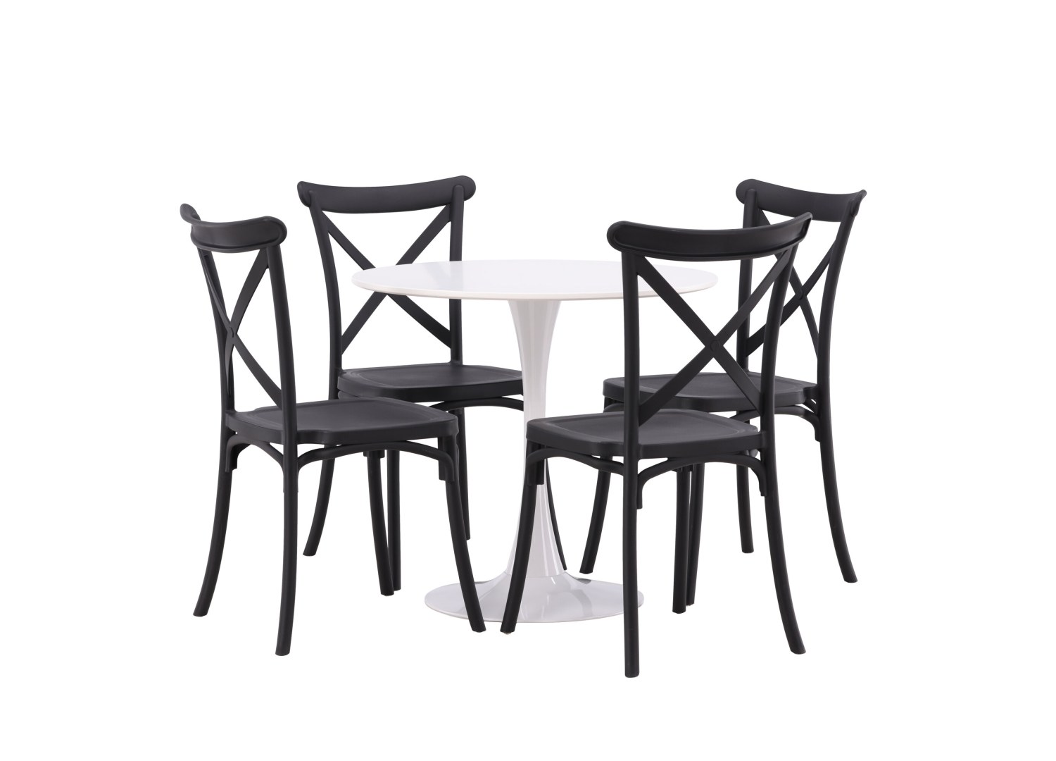 Ensemble table et chaises Hamden Crosett vue produit 3