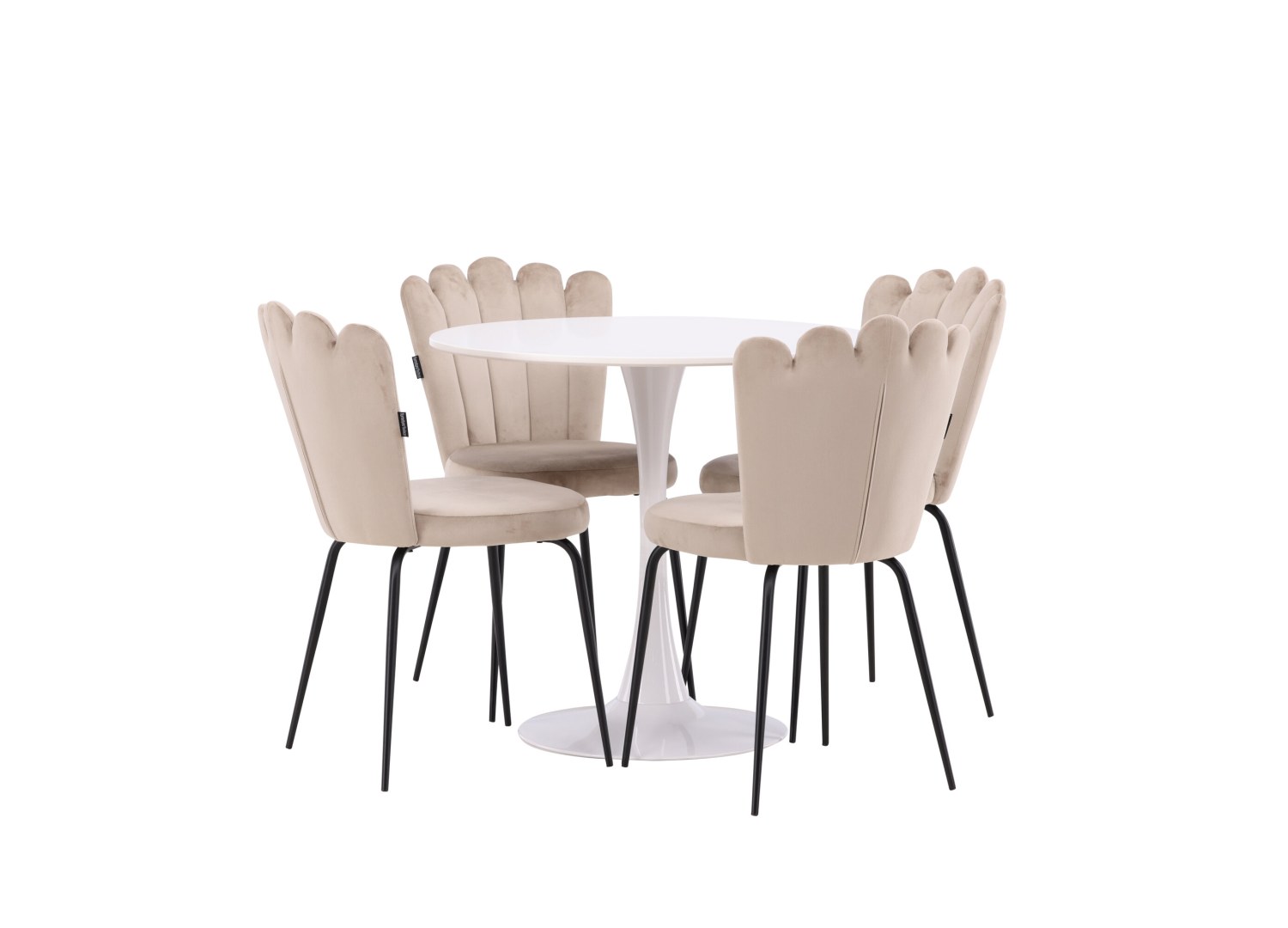 Ensemble table et chaises Hamden Limhamn vue produit 3
