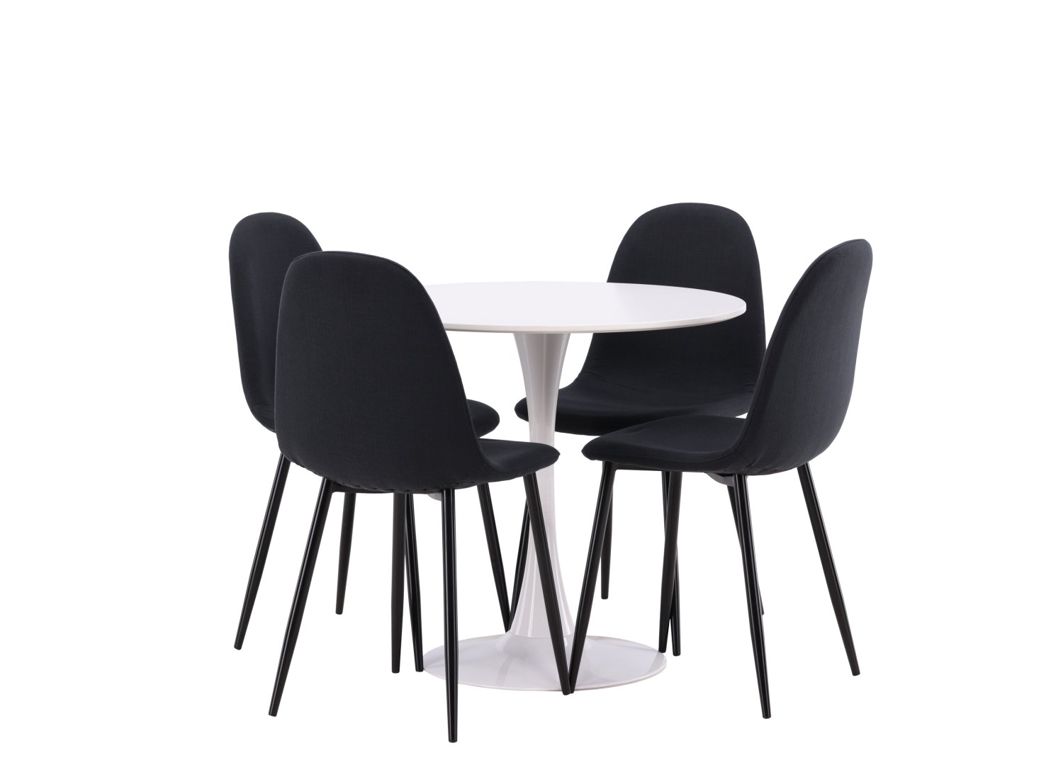 Détail produit de l’ensemble repas Hamden et 4 chaises Polar