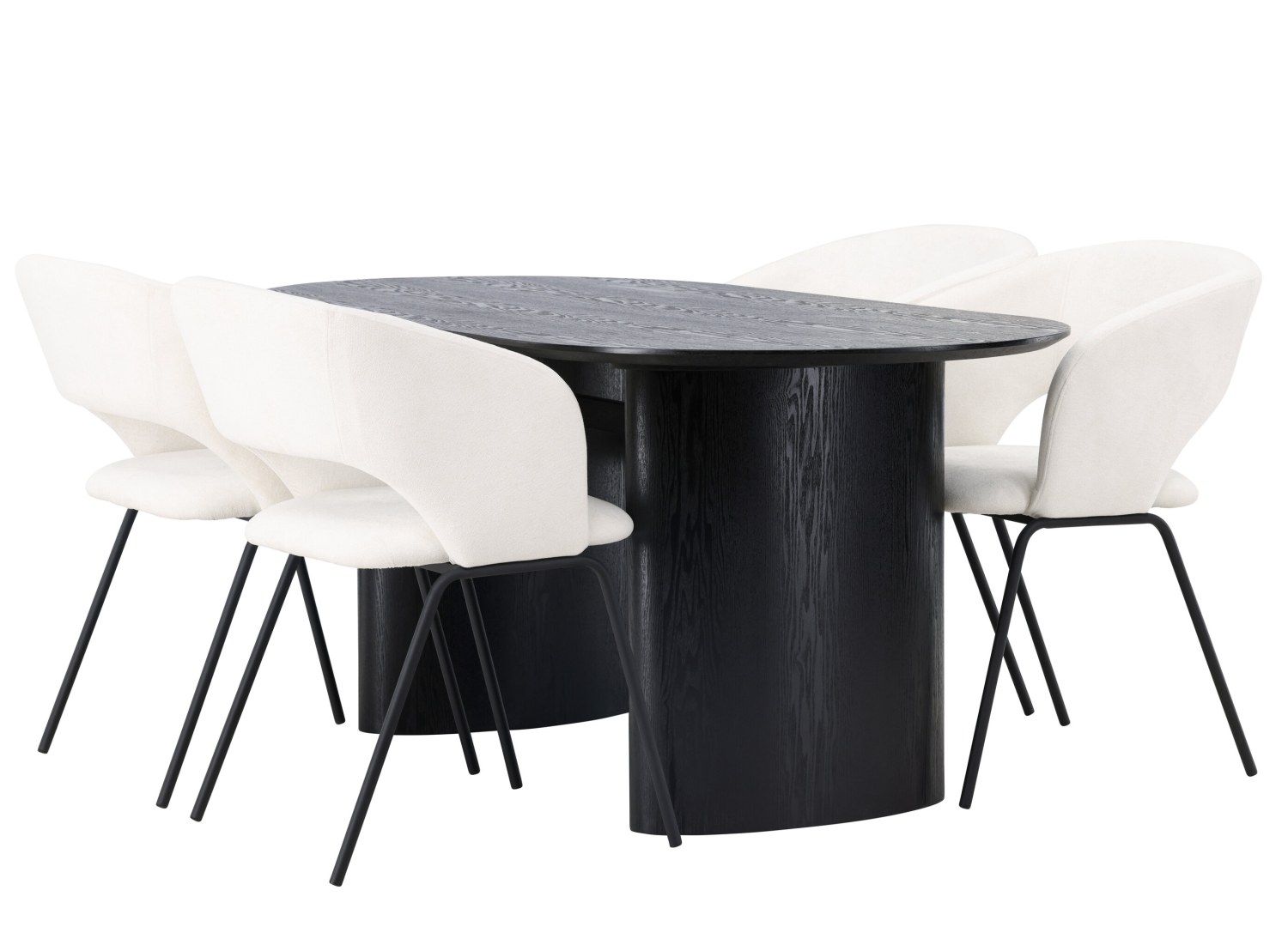 Ensemble table et chaises Isolde Day vue produit 3