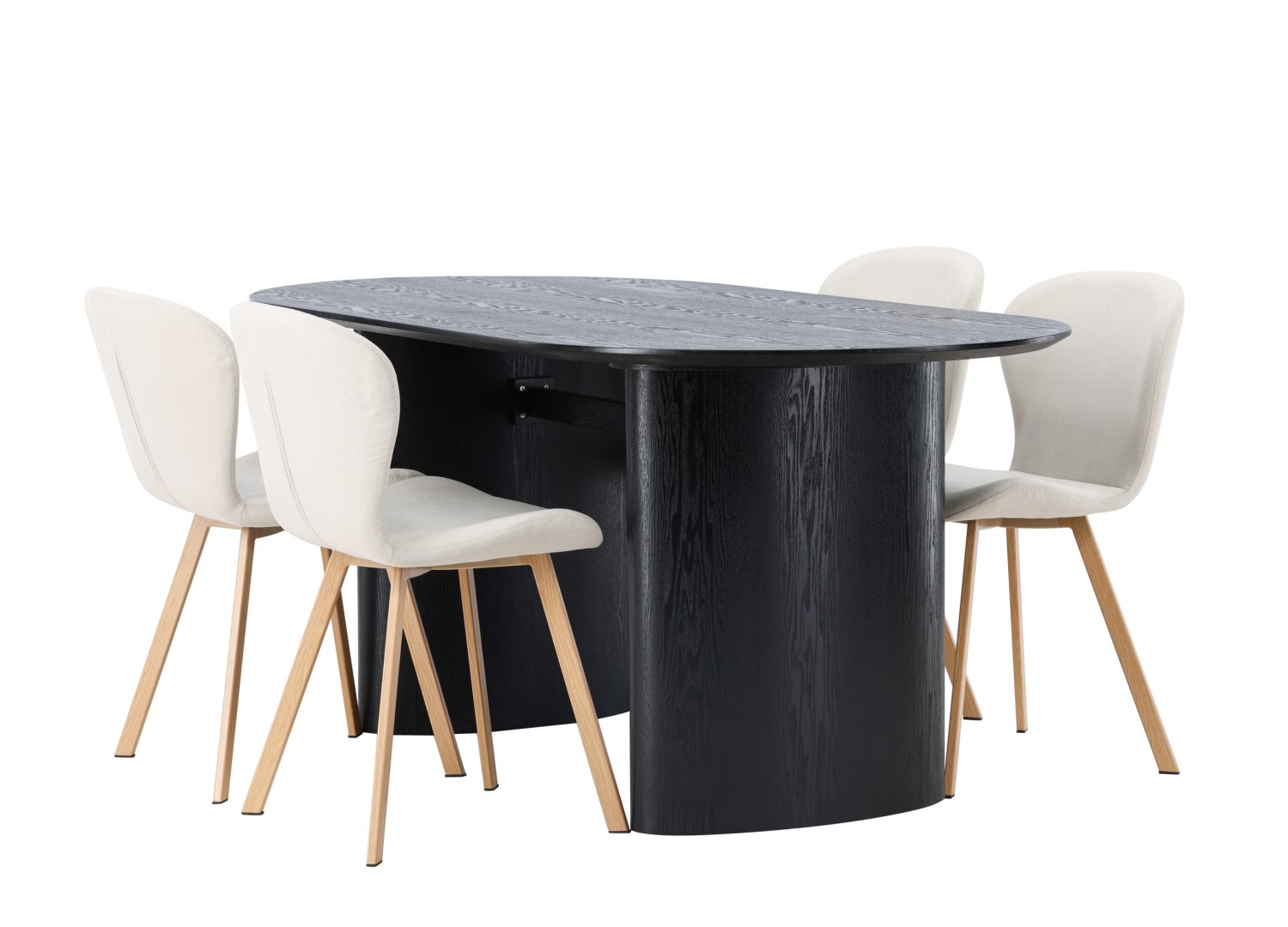 Ensemble table et chaises Isolde Lilja vue produit 3
