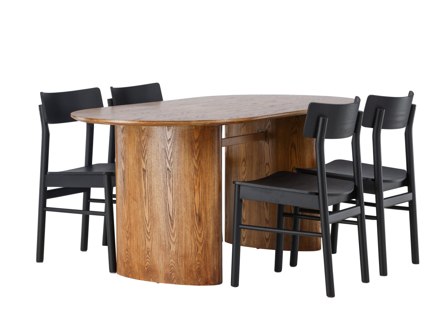 Ensemble table et chaises Isolde Montros vue produit 3