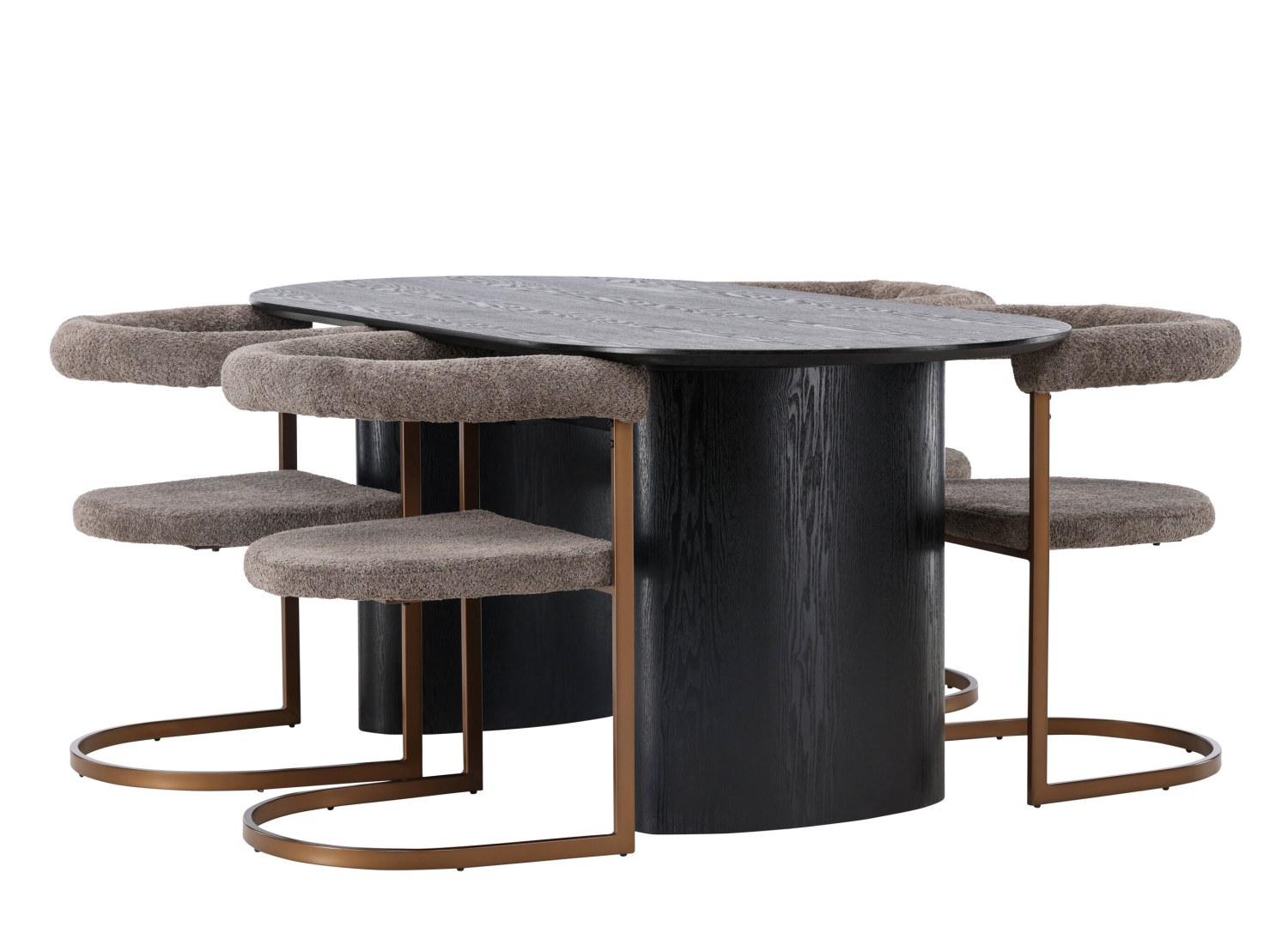 Ensemble table et chaises Isolde Morning vue produit 3