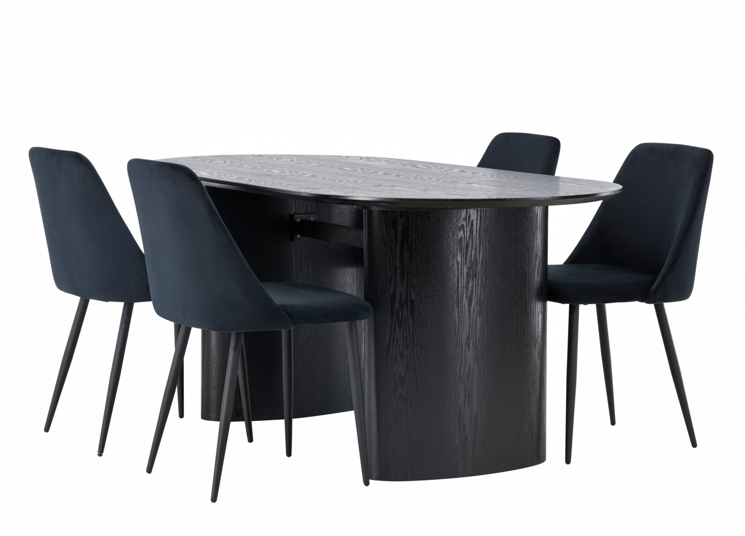 Ensemble table et chaises Isolde Night vue produit 3