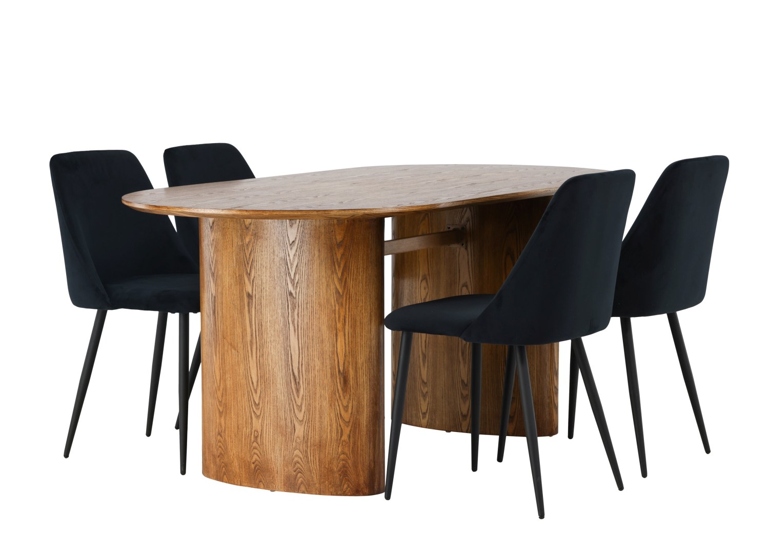 Ensemble table et chaises Isolde Night vue produit 3