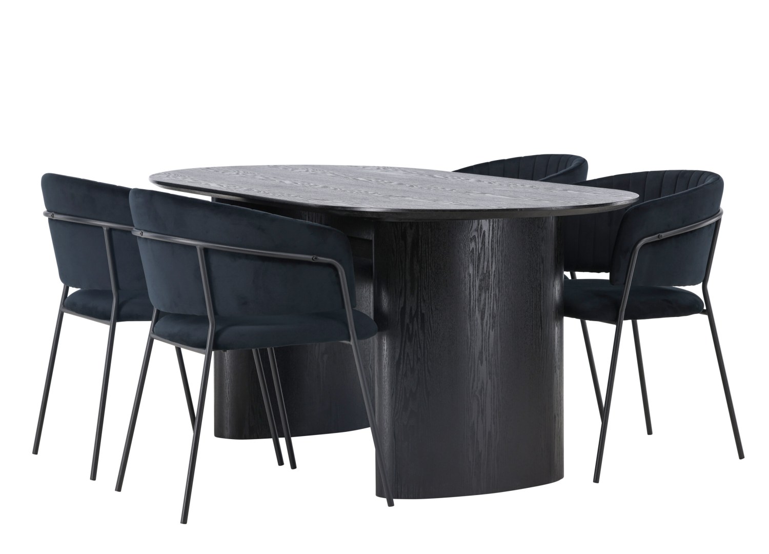 Ensemble table et chaises Isolde Selma vue produit 3