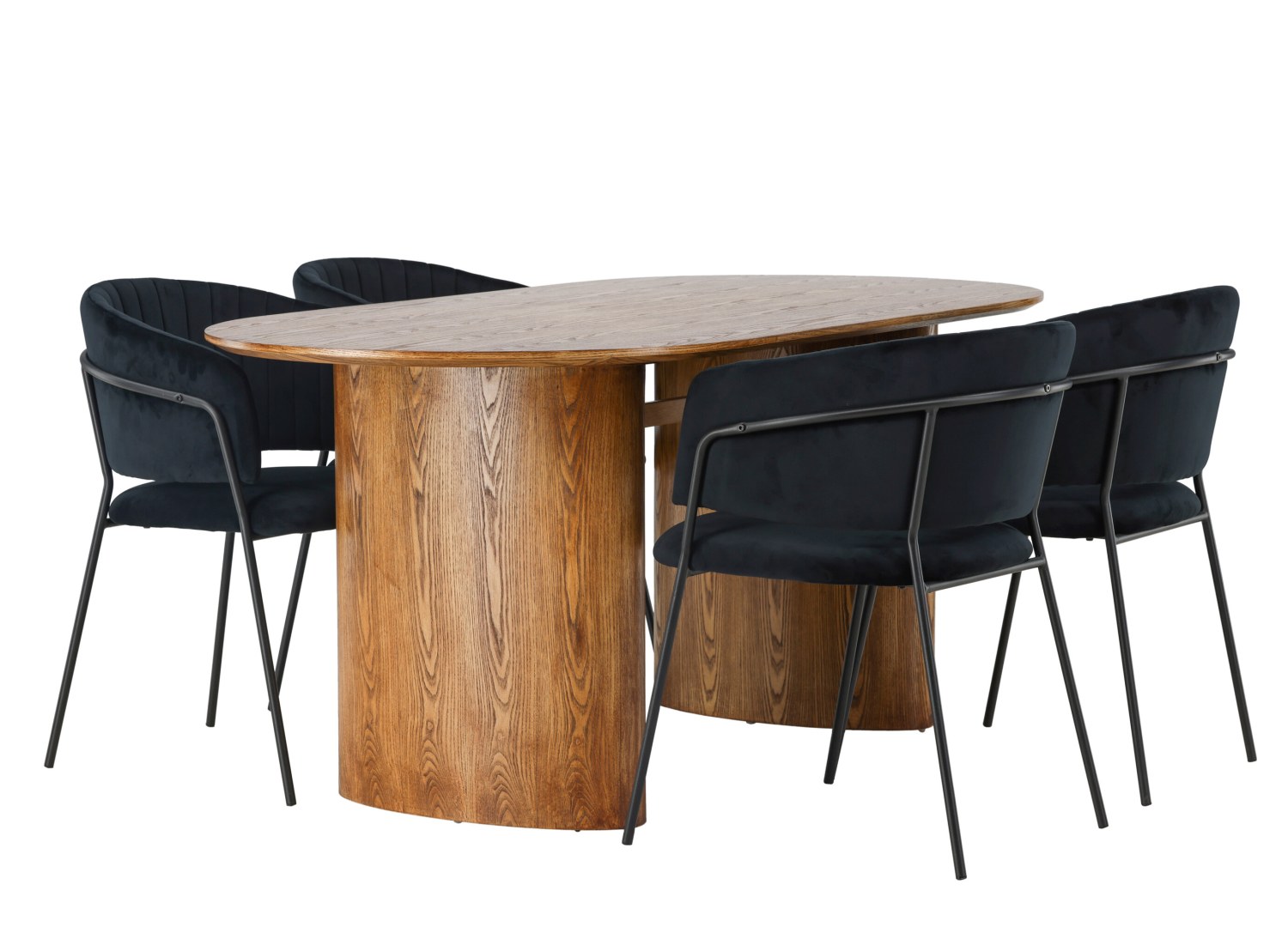 Ensemble table et chaises Isolde Selma vue produit 3