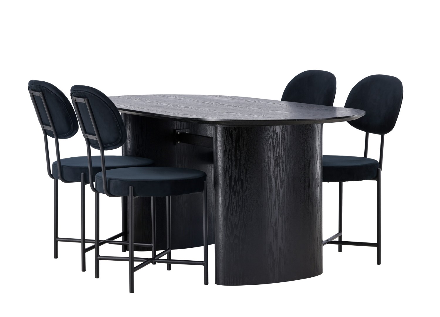 Ensemble table et chaises Isolde Stella vue produit 3