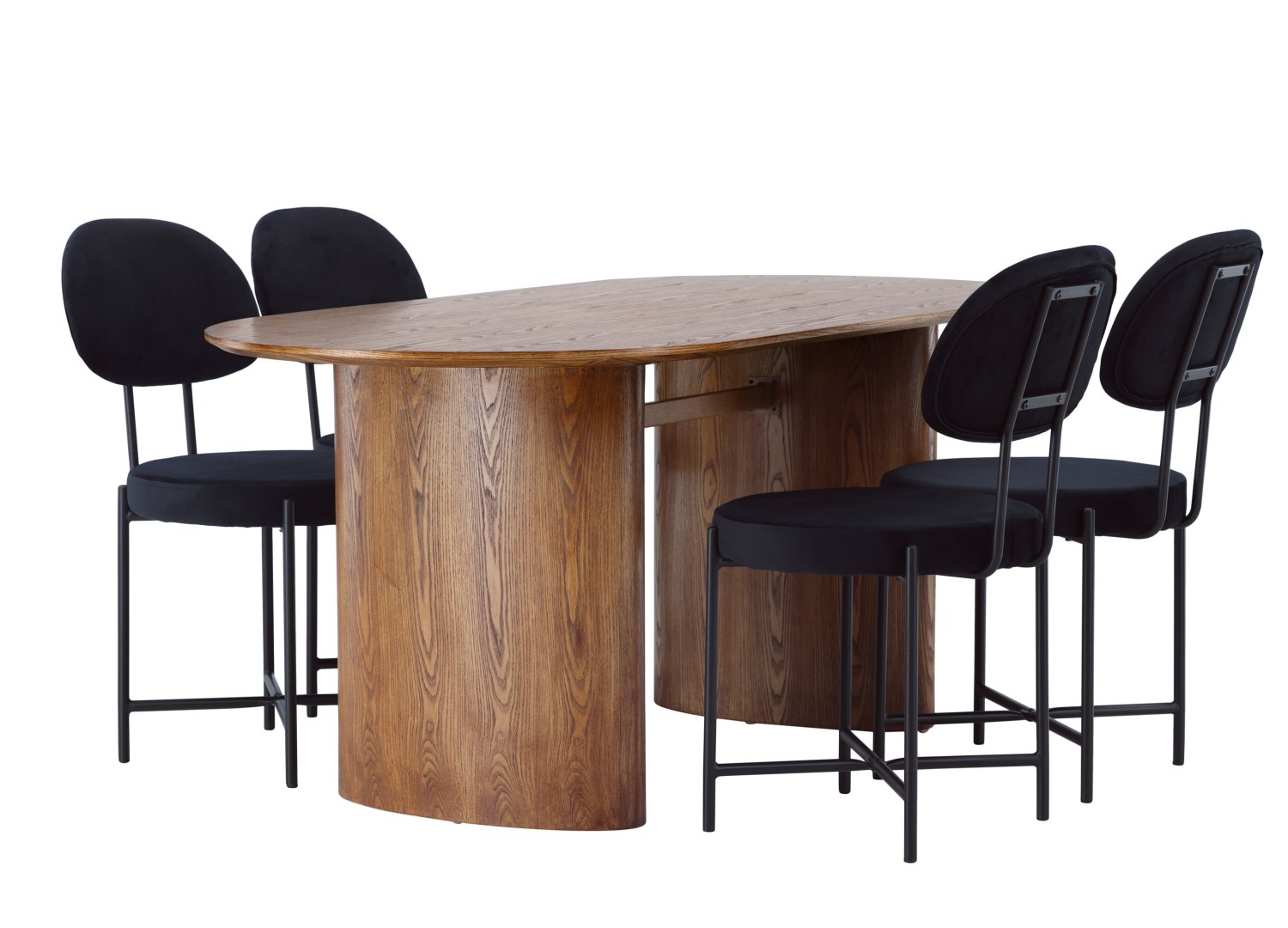 Ensemble table et chaises Isolde Stella vue produit 3