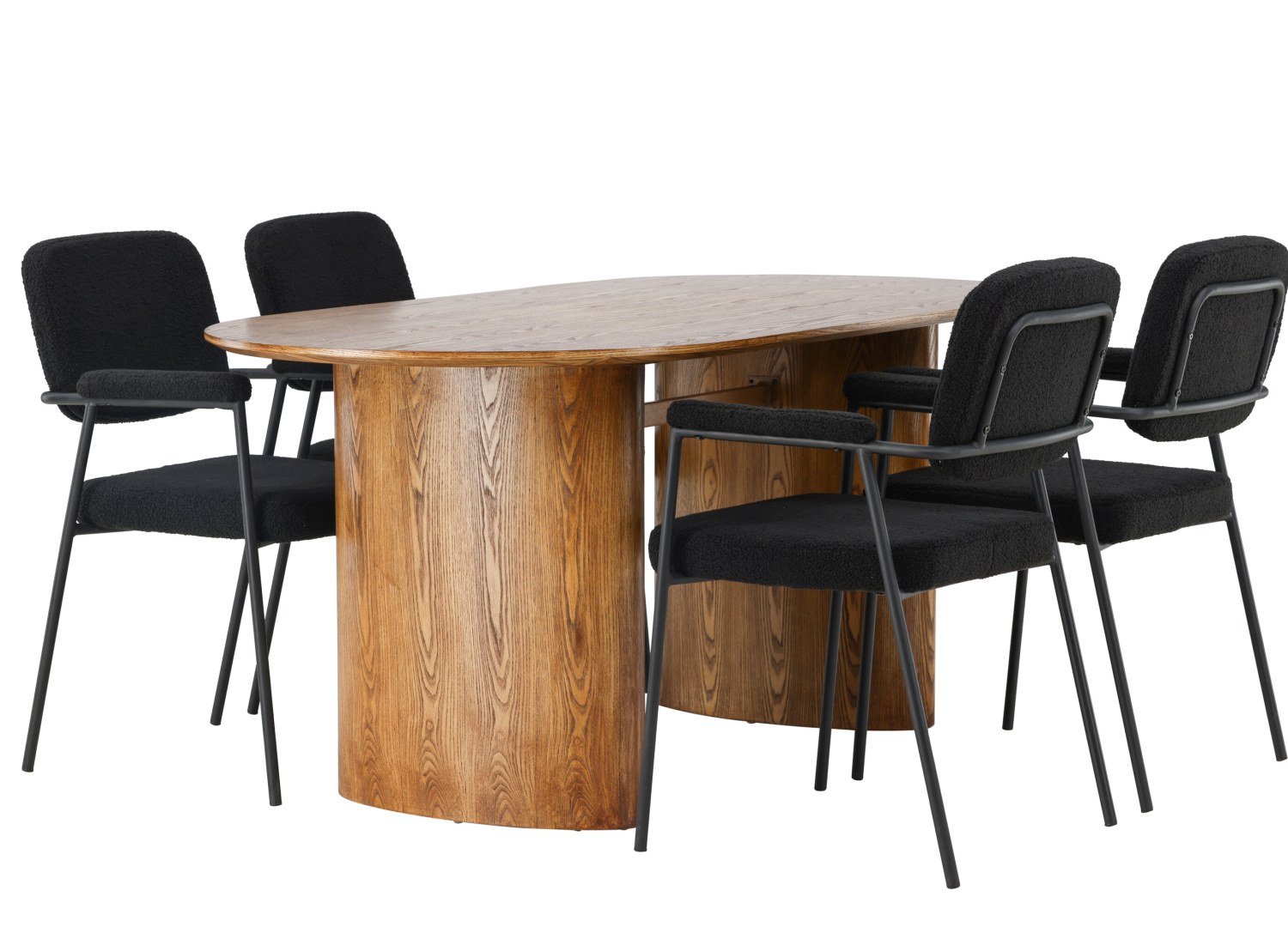 Ensemble table et chaises Isolde Yesterday vue produit 3
