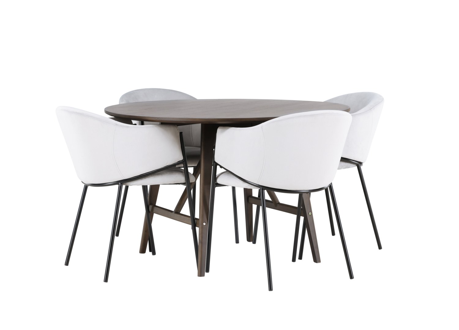 Ensemble table et chaises Kaseidon Evelina vue produit 3