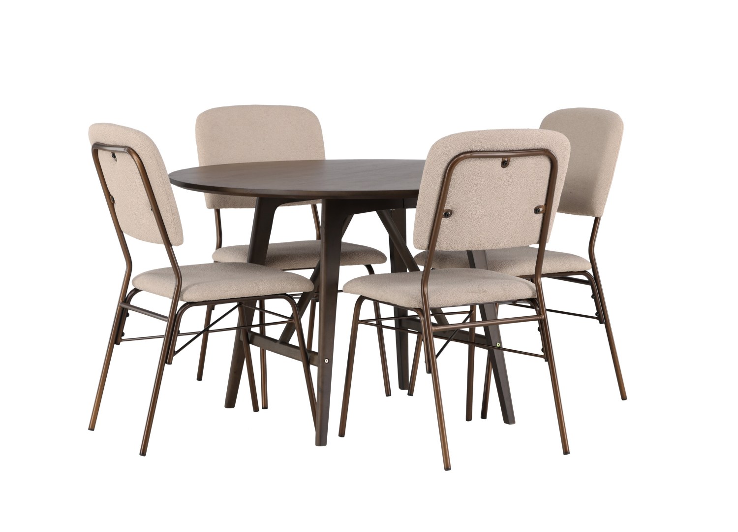 Ensemble table et chaises Kaseidon Seda vue produit 3