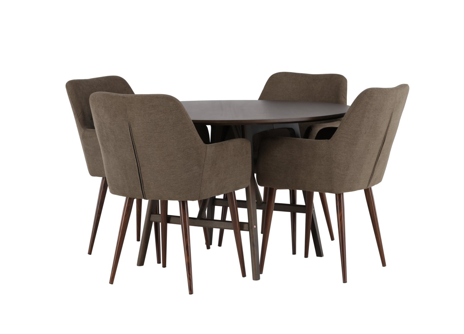 Détail produit de l’ensemble repas Kaseidon et 4 chaises Tomorrow