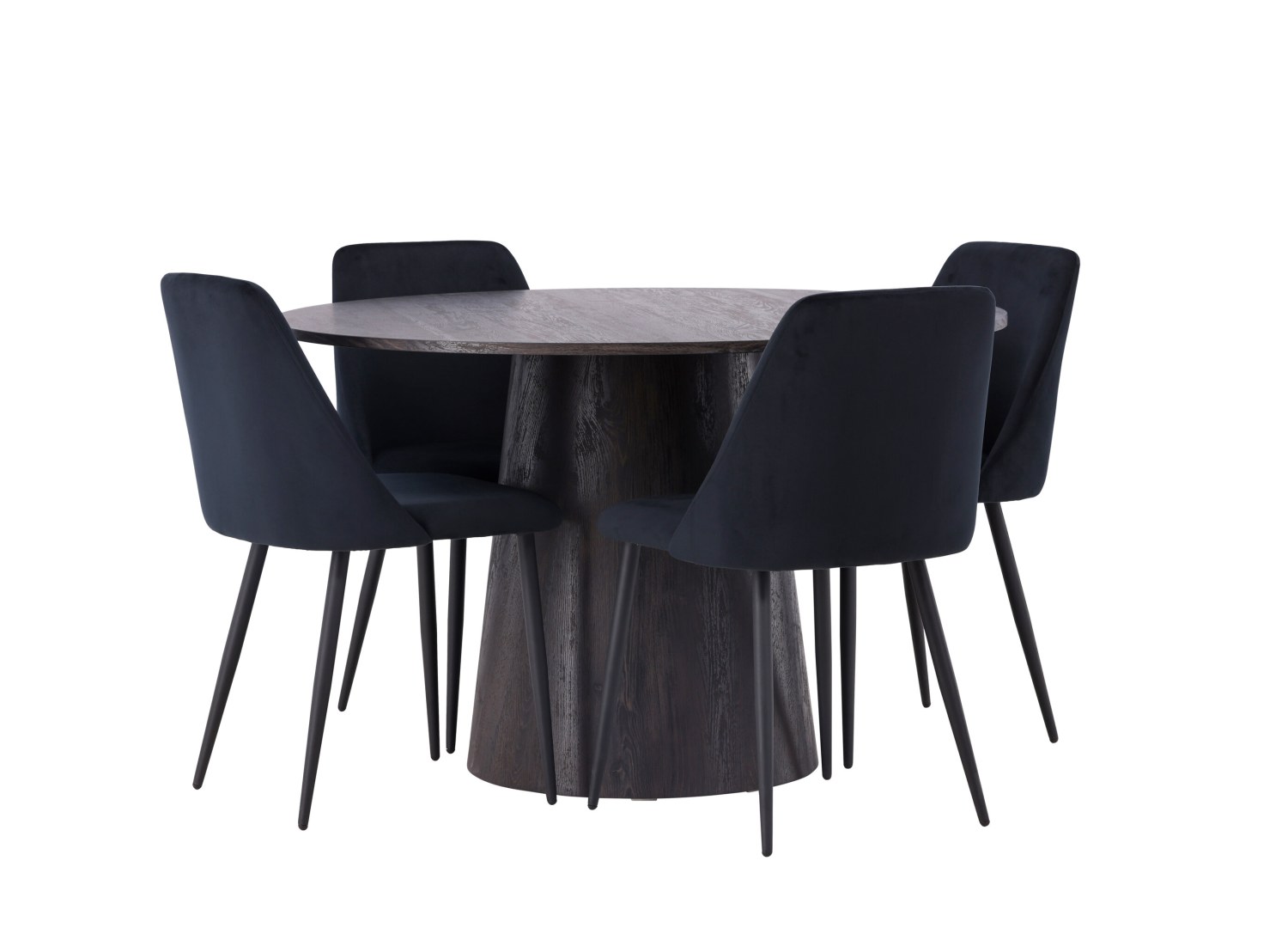 Ensemble table et chaises Lanzo Night vue produit 3