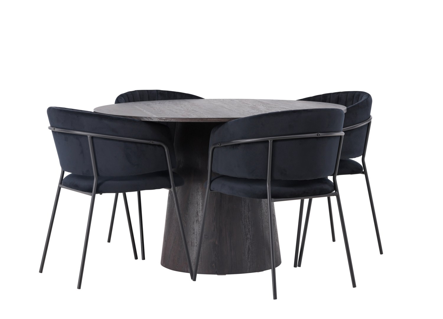 Ensemble table et chaises Lanzo Selma vue produit 3