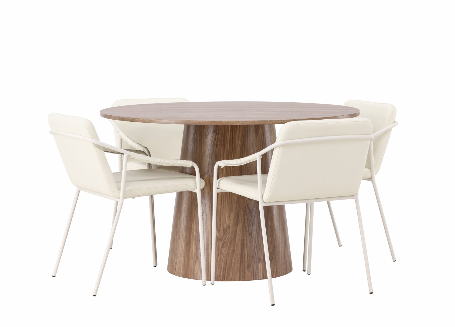 Ensemble table et chaises Lanzo Tvist vue produit 3