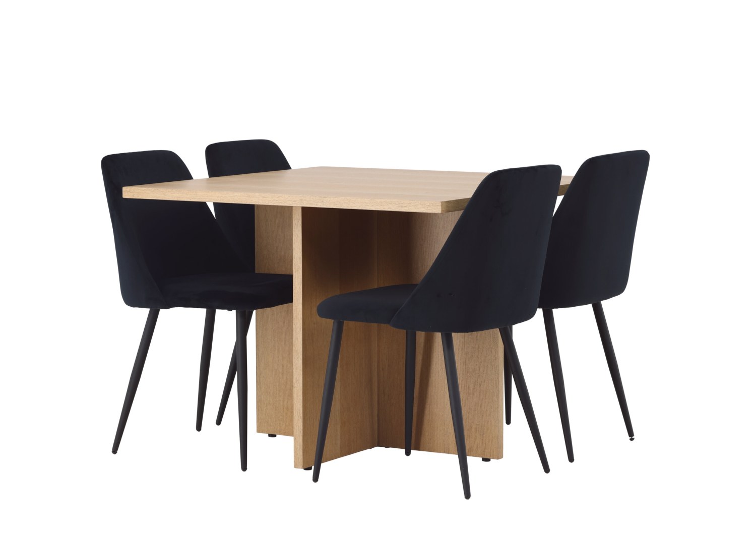 Ensemble table et chaises Leo Night vue produit 3