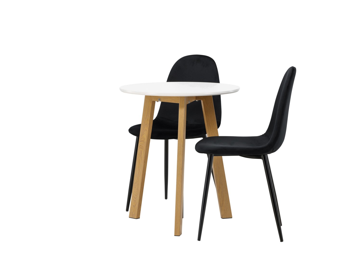 Ensemble table et chaises Leonora Polar vue produit 3
