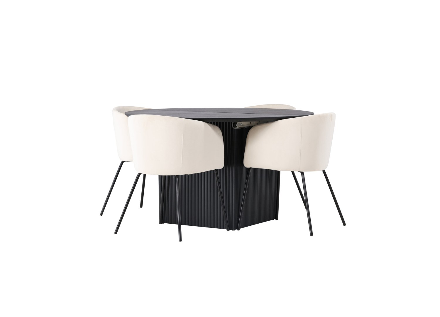 Ensemble table et chaises Matilda Berit vue produit 3