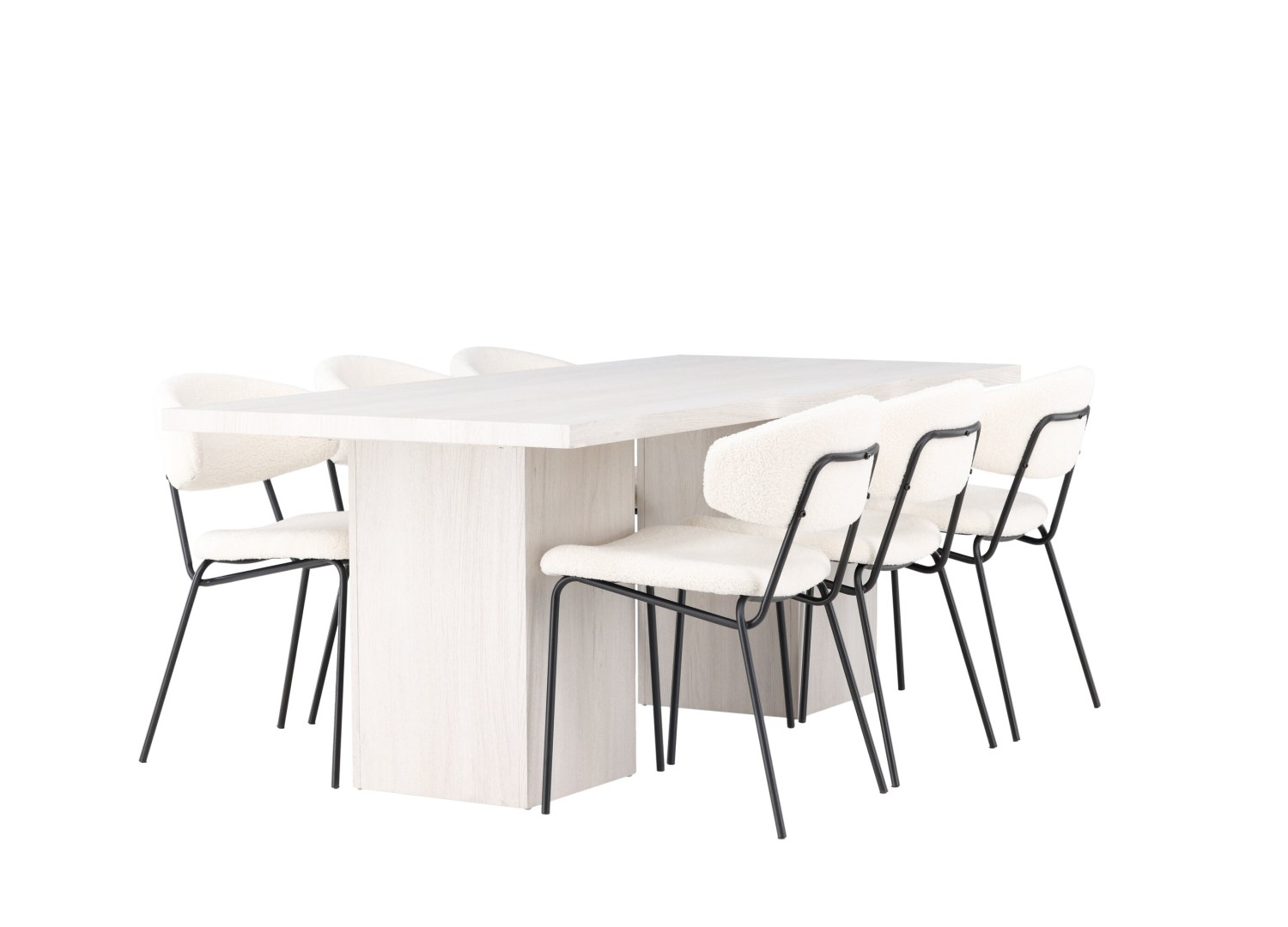 Ensemble table et chaises Olga Chico vue produit 3