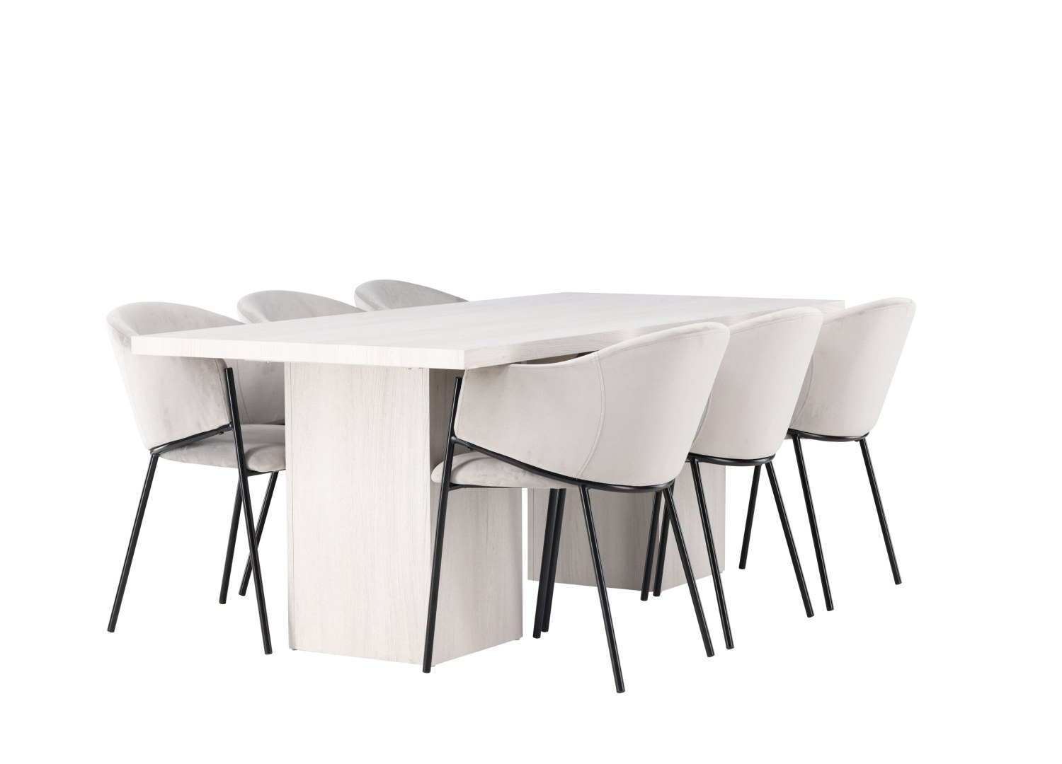 Ensemble table et chaises Olga Evelina vue produit 3