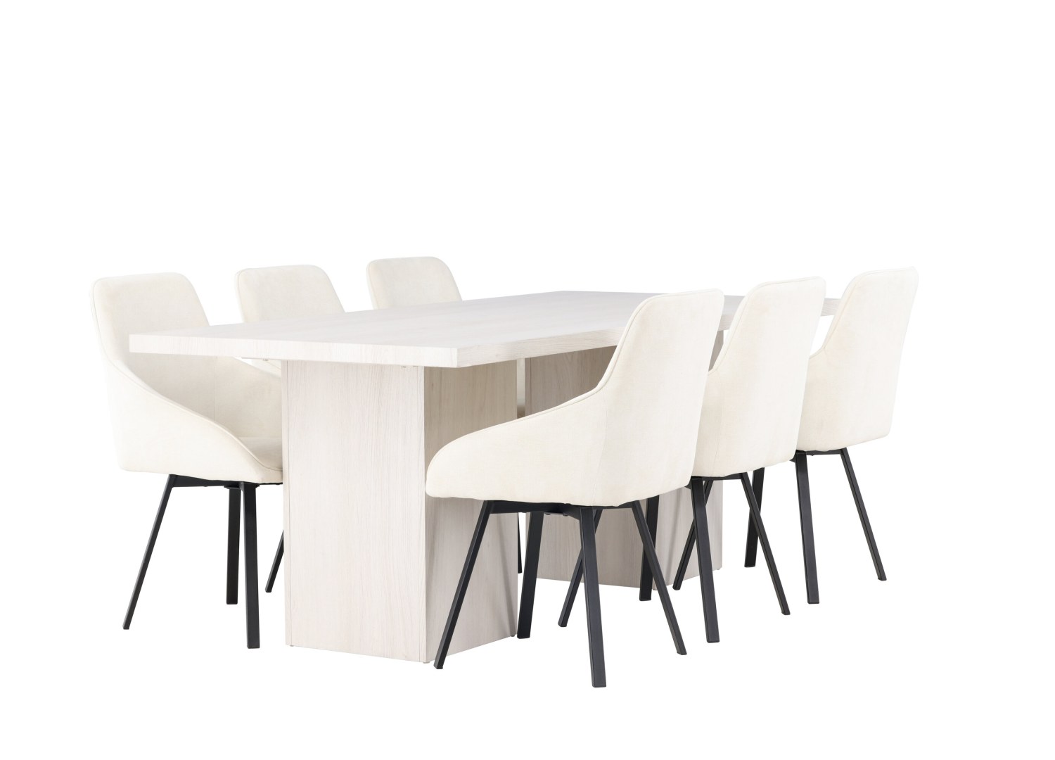 Ensemble table et chaises Olga Rosie vue produit 3