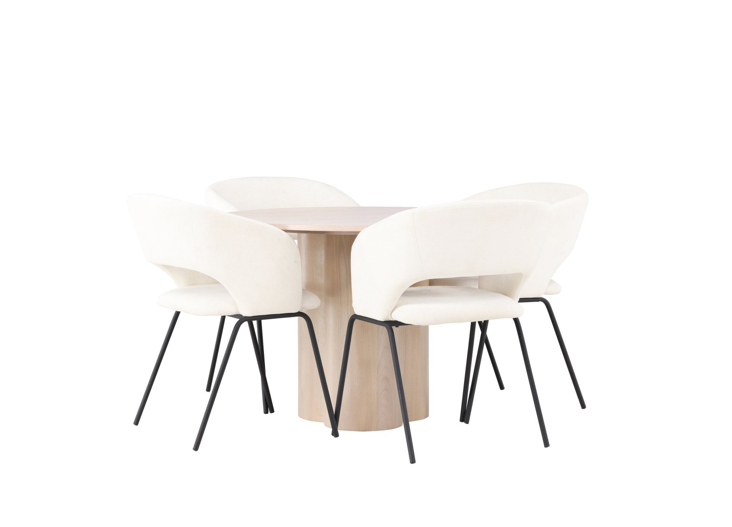 Ensemble table et chaises Olivia Day vue produit 3