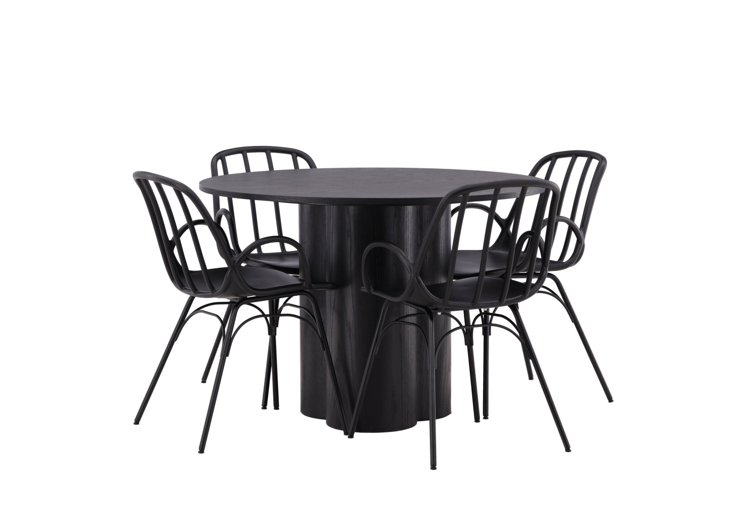 Ensemble table et chaises Olivia Dyrön vue produit 3