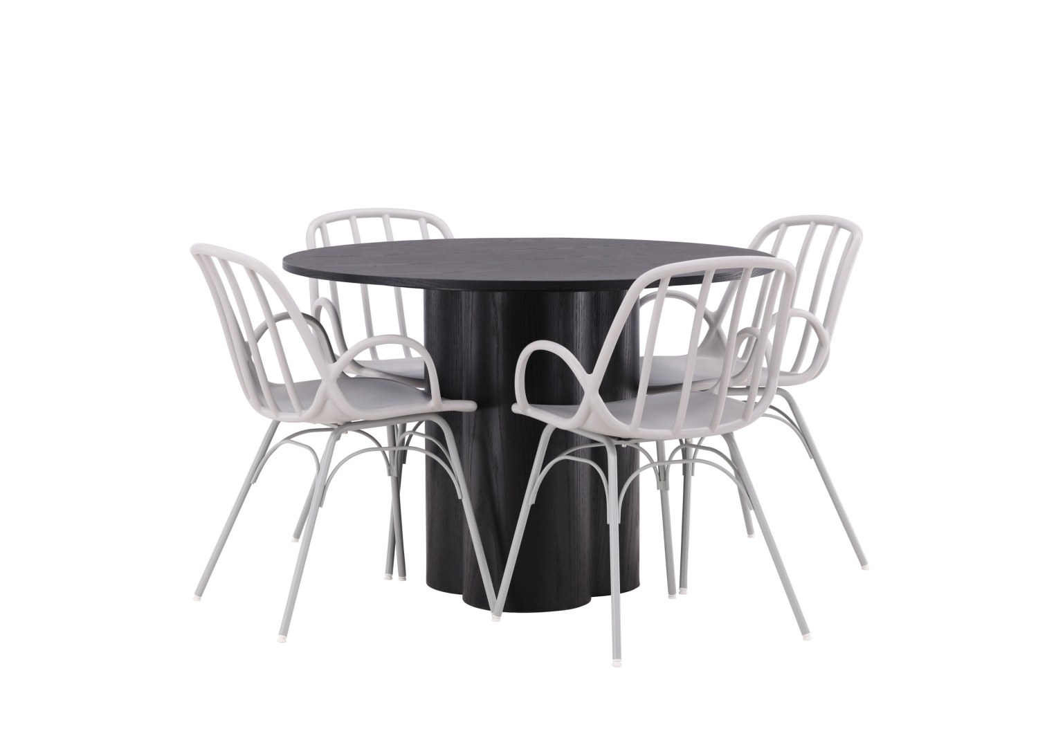Ensemble table et chaises Olivia Dyrön vue produit 3